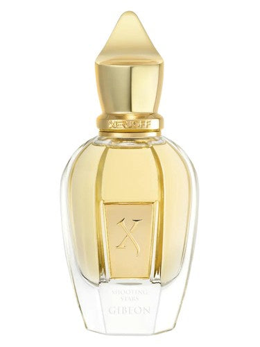 Xerjoff Gibeon unisex EDP perfume bottle with a sleek design and elegant label, set against a neutral background.
