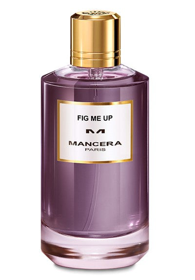 Unisex Fig Me Up Eau de Parfum by Mancera, featuring a sleek bottle design and fresh fig-inspired fragrance.