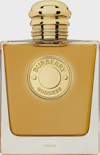 Burberry Goddess Parfum for Women EDP bottle with elegant packaging and floral design, showcasing the Burberry fragrance.