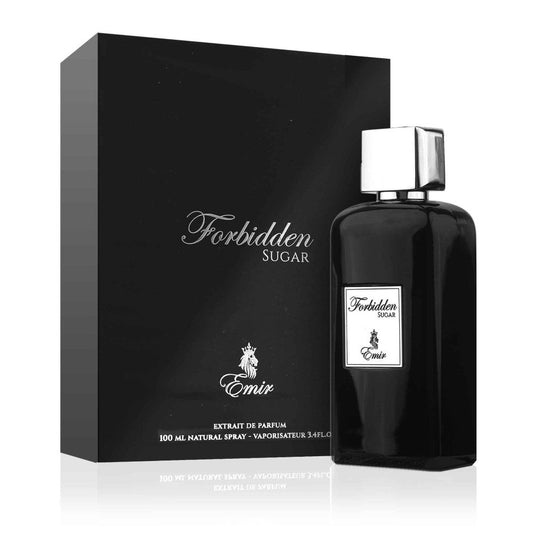 Forbidden Sugar Emir Paris Corner for Women EDP bottle with elegant packaging, showcasing the 100ml parfum design.