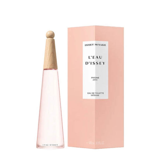 Issey Miyake Eau Pivione Intense for Women EDT bottle, elegant fragrance with floral notes, displayed on a white background