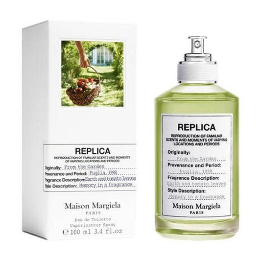 Maison Margiela From the Garden unisex EDT fragrance bottle with a minimalist design and floral-inspired label.