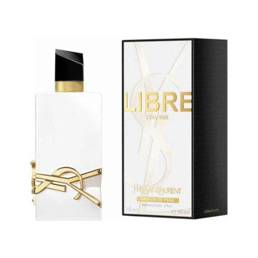 Yves Saint Laurent Libre L'Eau Nue women’s EDP spray bottle with elegant packaging and floral fragrance details.